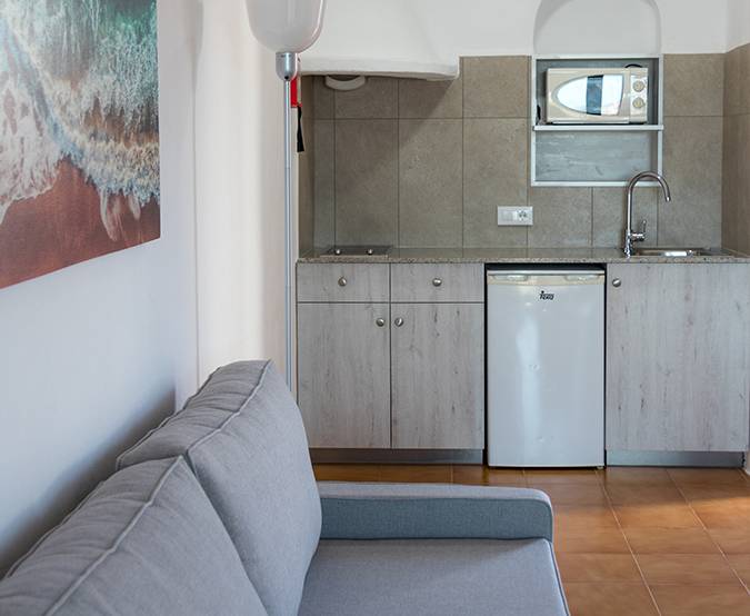 Apartamento de 1 dormitorio con vista mar Comitas Tramontana Park  Menorca