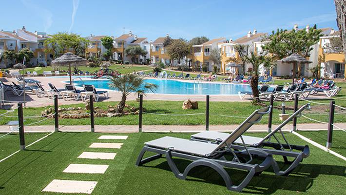 Apartamento de 1 dormitorio con jardín Comitas Isla del Aire  Menorca