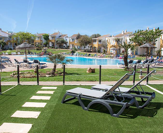 Apartamento de 1 dormitorio con jardín Comitas Isla del Aire  Menorca