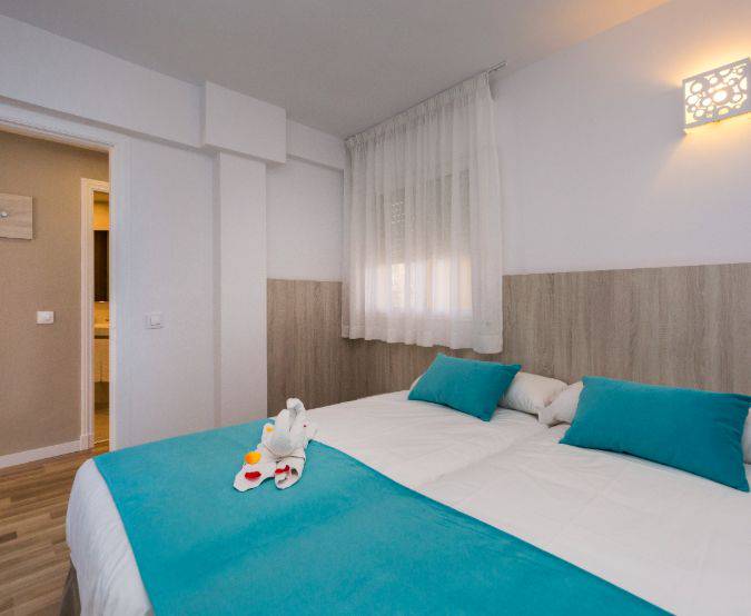 Apartamento superior 2 dormitorios Comitas Floramar  Menorca