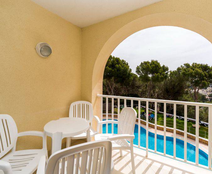 1 bedroom sea view apartment Comitas Floramar  Menorca