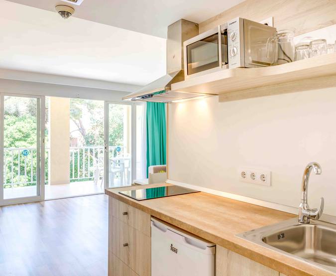 Apartamento superior de 1 dormitorio Comitas Floramar Menorca Apartamento superior de 1 dormitorio Comitas Floramar Menorca