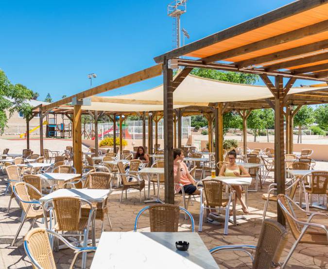 Solarium terrace Comitas Isla del Aire  Menorca