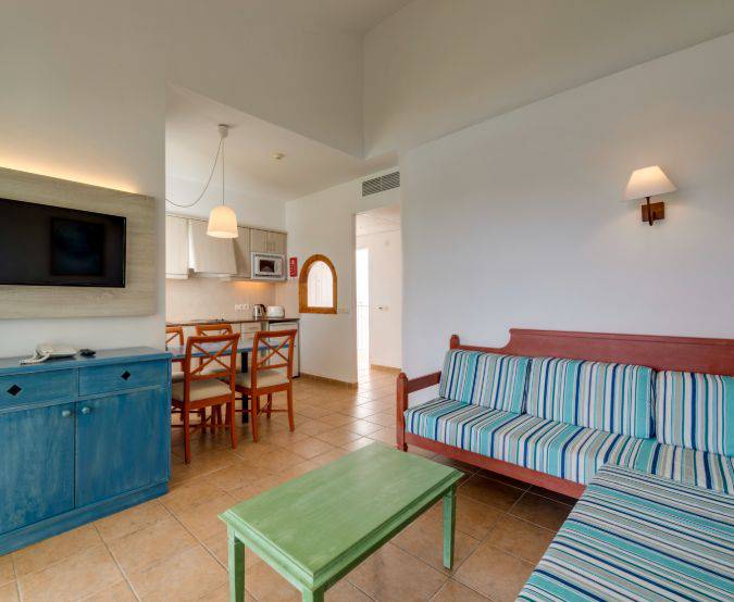 Apartamento de 1 dormitorio con balcón Comitas Isla del Aire  Menorca