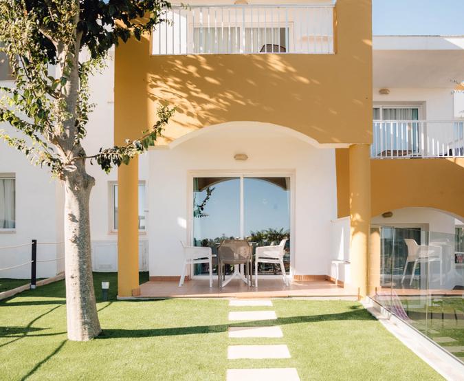 Apartamento de 1 dormitorio con jardín Comitas Isla del Aire  Menorca Apartamento de 1 dormitorio con jardín Comitas Isla del Aire  Menorca